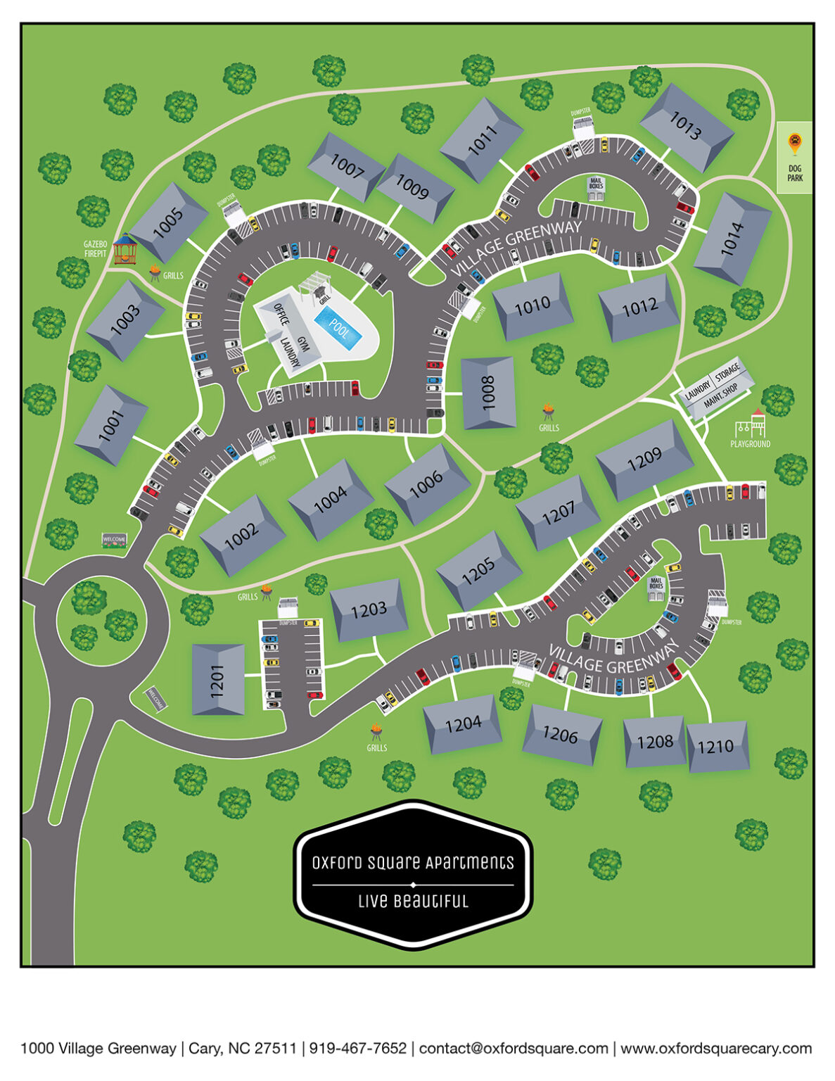 Oxford Square Apartments Gallery